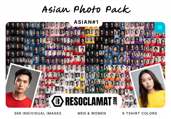 Asian Photo Pack 1 (ASIAN#1)