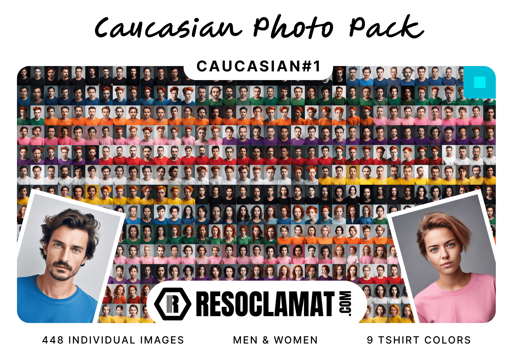 Caucasian Photo Pack 1 (CAUCASIAN#1)